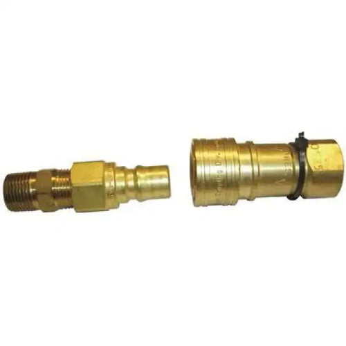 F276187 Quick Connector Fitting with 3/8 in. MPT x 3/8 in. FPT Ends