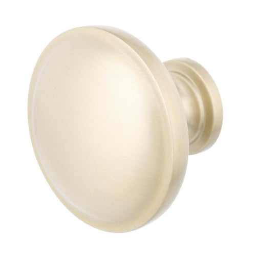 25XCAB000079BBZ Domed 1-1/4 in. Champagne Classic Round Cabinet Knob (25-Pack)