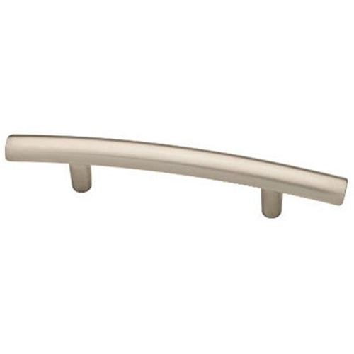 P22667C-SN-U1 Arched 3 in. (76 mm) Satin Nickel Cabinet Drawer Bar Pull (10-Pack)