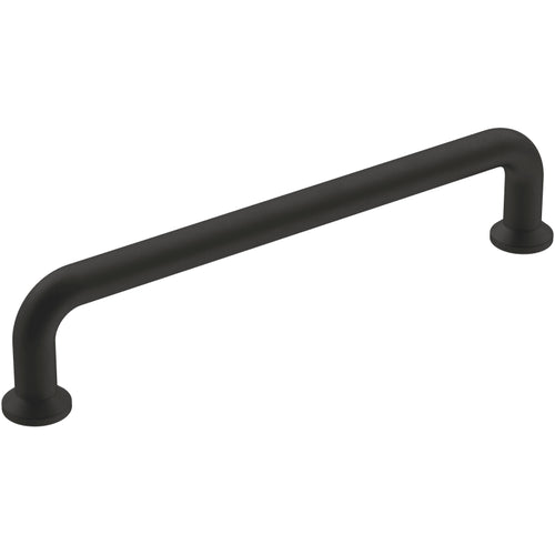 BP36782FB Factor 5 1/16 in. (128 mm.) Matte Black Cabinet Drawer Pull (1-PACK)