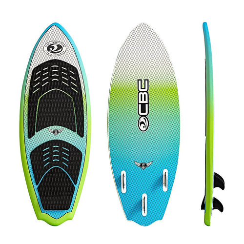 127234381 54 in Foam Wake Surfer Board