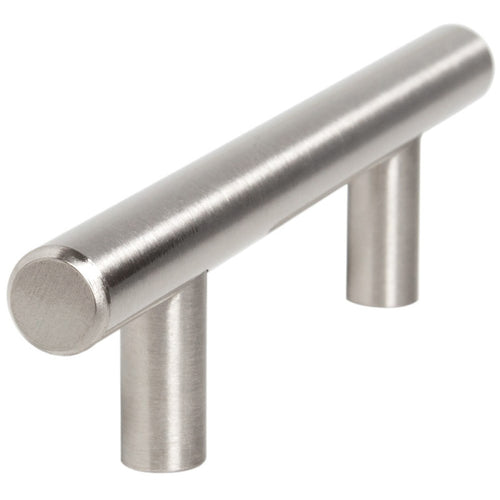 P15510K-SS-B Essentials 3 in. (76mm) Satin Nickel Steel Cabinet Drawer Bar Pull (25-Pack)