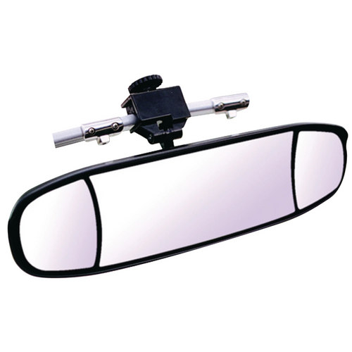 Cipa Mirrors 02022 Black Multi Lens Extreme Boat Mirror