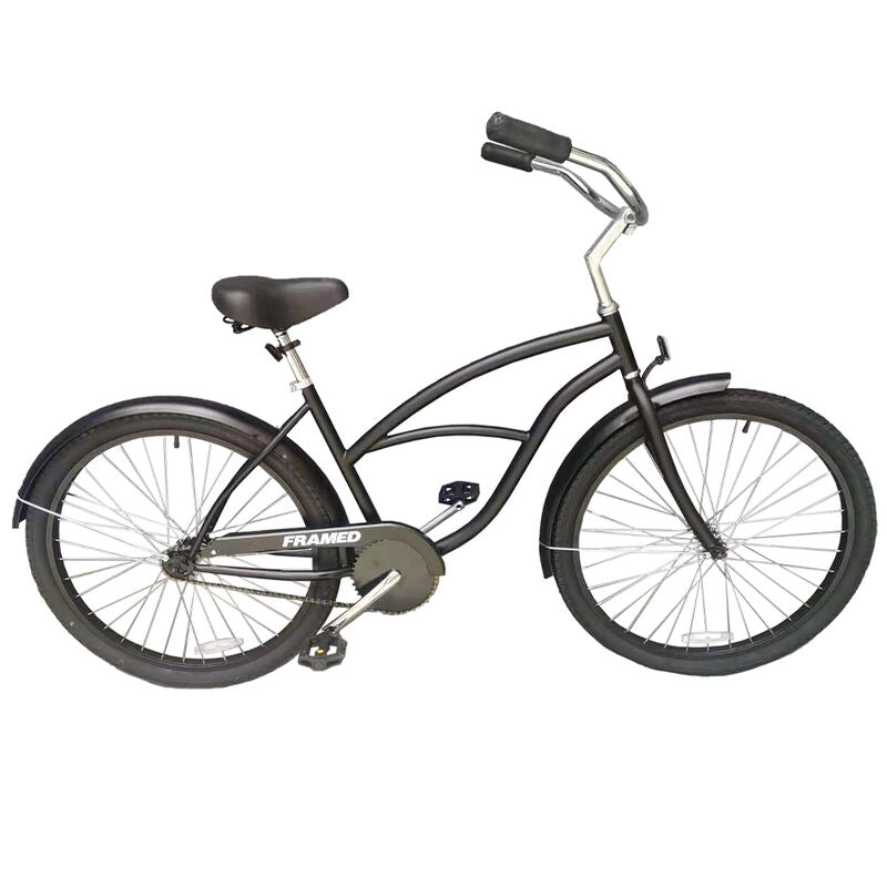 Load image into Gallery viewer, 742426 26&quot; Beach Cruiser Bike, Black

