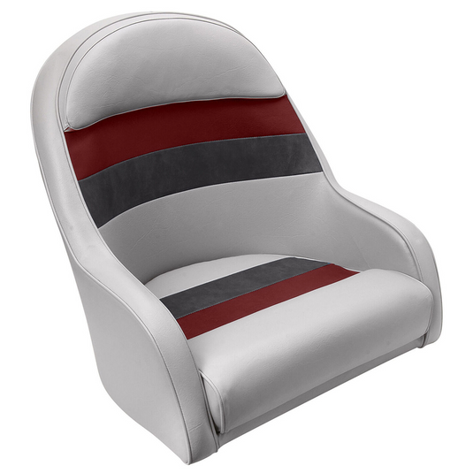 Toonmate 742393 Deluxe Pontoon Bucket-Style Captain Seat BUCK-DELX-GYRC
