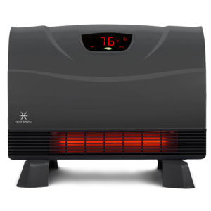 HS-1500-PHXG 1,500-Watt Gray Deluxe Indoor Floor to Wall Infrared Heater