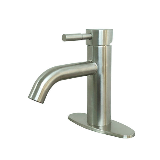 119077 Empire Faucets RV Bathroom Metal Vessel Faucet, 6-3/4", Brushed Nickel