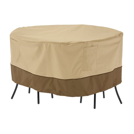 71962 Veranda 52 in. Dia x 23 in. H Round Bistro Patio Table and Chair Set Cover