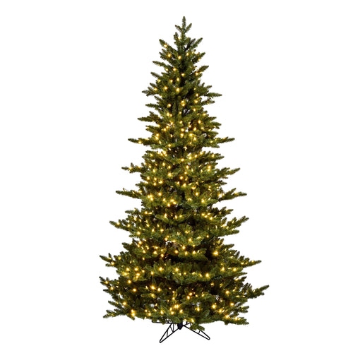 7.5' Natural Fraser Fir Artificial Christmas Tree, Warm White Dura-lit LED Lights *LOCAL PICK UP ONLY*