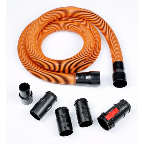 LA2570 1-7/8 in. x 10 ft. Pro-Grade Locking Vacuum Hose Kit for RIDGID Wet/Dry Shop Vacuums