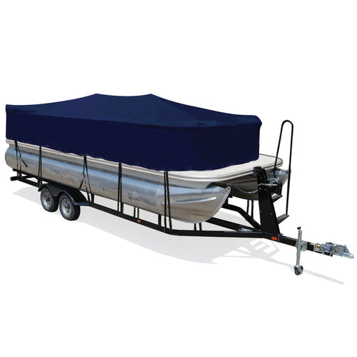 308144_NAVY Taylor Made Trailerite Pontoon Boat Playpen Cover, 19'1