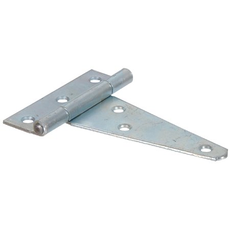 851652 10 in. Heavy T-Hinge in Zinc-Plated (5-Pack)
