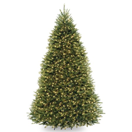 9ft Pre-lit Full Dunhill Fir Hinged Artificial Christmas Tree LED Dual Color Lights *LOCAL PICK UP ONLY*