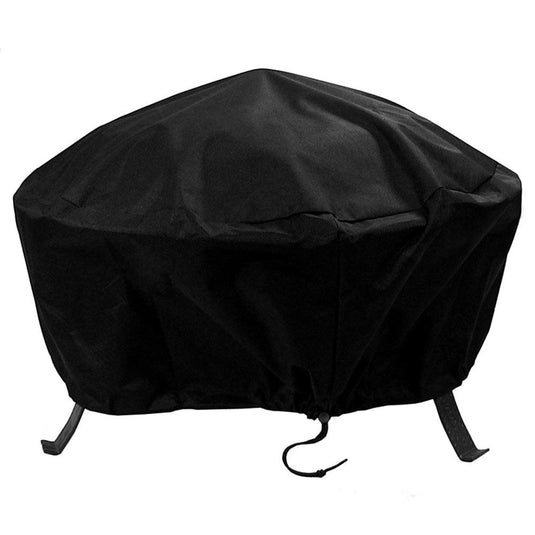 FI-4018BLK3-INV 40 in. Durable Weather-Resistant Round Fire Pit Cover