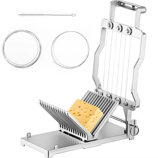 NLQPJRW61VV3169 Cheese Cutter with Wire 1 cm and 2 cm Cheeser Butter Cutting Blade Replaceable Cheese Slicer Wire