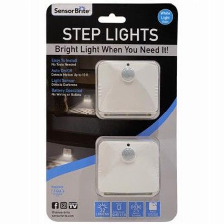 SBL-MC6 Step Lights Sensor Motion Activated 4 Watt LED Night Light (2-Pack)