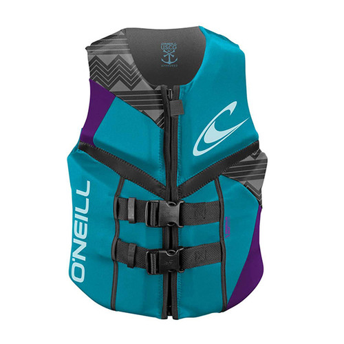 O'Neill Reactor Turquoise Women's Life Jacket