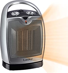 5409 Compact 11.25 in. 1500-Watt Electric Ceramic Portable Oscillating Space Heater