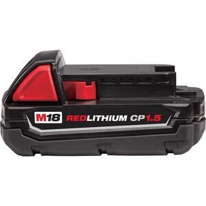 M18 18-Volt Lithium-Ion Compact Battery Pack 1.5Ah  48-11-1815