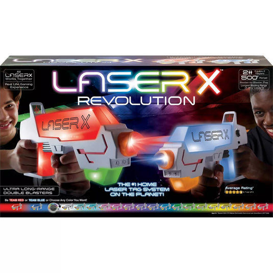 88178 Laser X Revolution Two Player Long Range Laser Tag Gaming Blaster Set