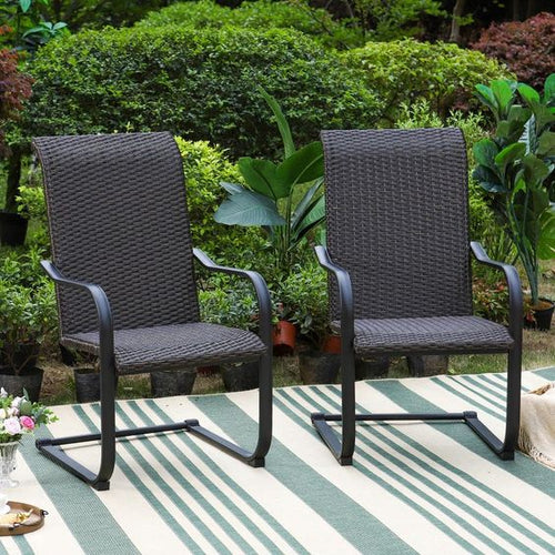 PV-002 C-Spring Outdoor Dining Chair (2-Pack) *LOCAL PICKUP*