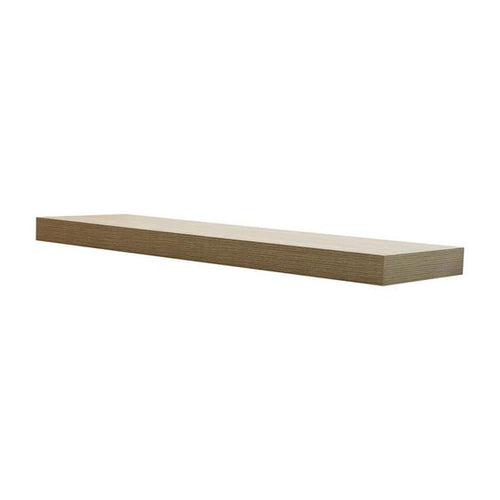 9602042E Driftwood Gray Oak Extended Size Floating Shelf