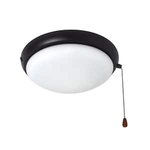 LK1913 2-Light Oil Rubbed Bronze Ceiling Fan Moon LED Light Kit